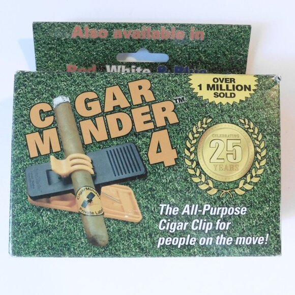 Golf Cigar Holder Cigar Minder Clips for Golf Cart Boating Any Surface Cigar Acc - Picture 1 of 3